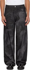 Heliot Emil Basalt Belt Loop Jeans In Black