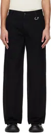 Heliot Emil Basalt Belt Loop Jeans In Black