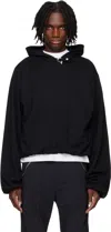 Heliot Emil Hooded Sweater In Black
