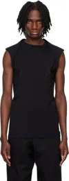 HELIOT EMIL BLACK EVOLUTE TANK TOP