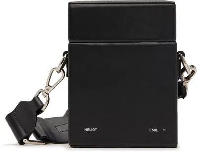Heliot Emil Black Excluse Box Bag