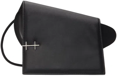 Heliot Emil Black Exserted Mini Bag