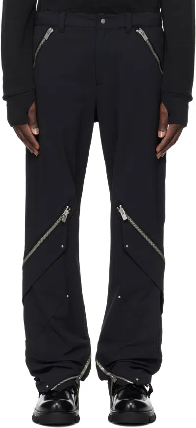 Heliot Emil Black Frazil Cargo Pants