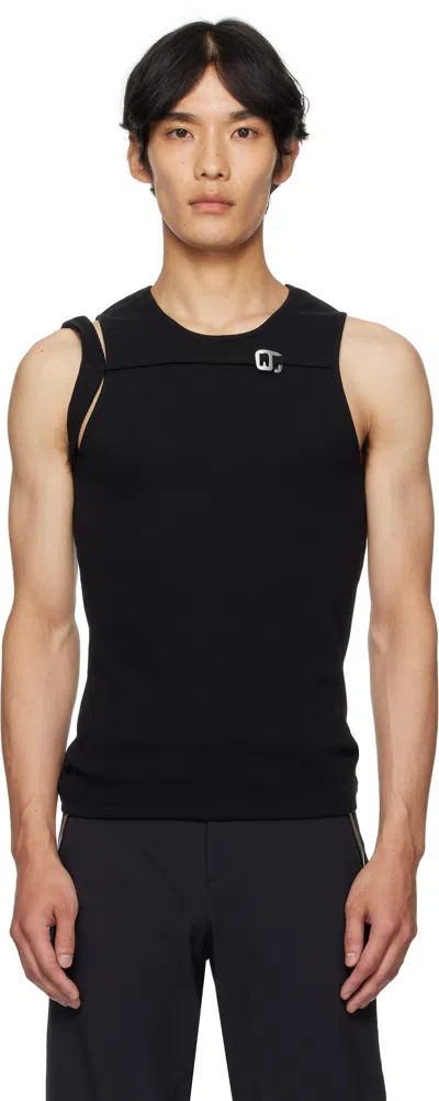 Heliot Emil Black Gregaria Tank Top