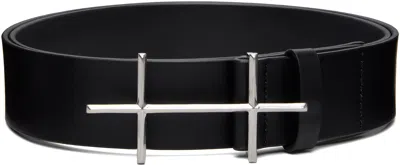 Heliot Emil Black H Belt