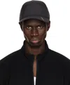 Heliot Emil Black Haploid Cap In Black