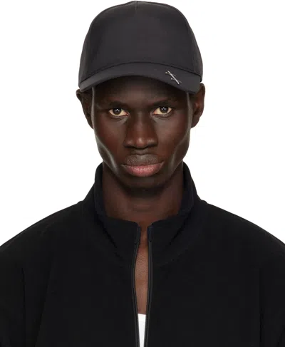 Heliot Emil Black Haploid Cap