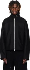 Heliot Emil Black Igneous Jacket In Black