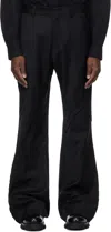 Heliot Emil Black Inertia Trousers In Black