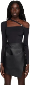 Heliot Emil Black Invariable Long Sleeve T-shirt In Black