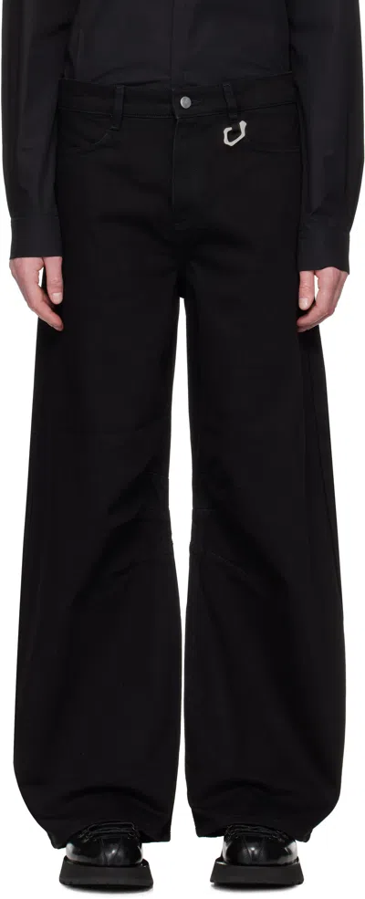 Heliot Emil Black Loam Jeans