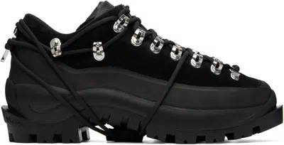 Heliot Emil Black Low Hiking Boots