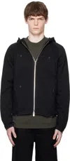 Heliot Emil Lux Hoodie In Black