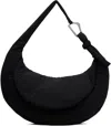 Heliot Emil Black Maxi Crossbody Bag In Black