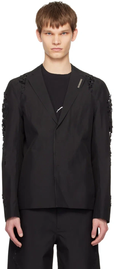 Heliot Emil Black Morphogens Blazer