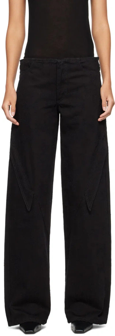 Heliot Emil Black Mycelium Jeans