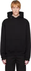 Heliot Emil Black Pietra Hoodie In Black