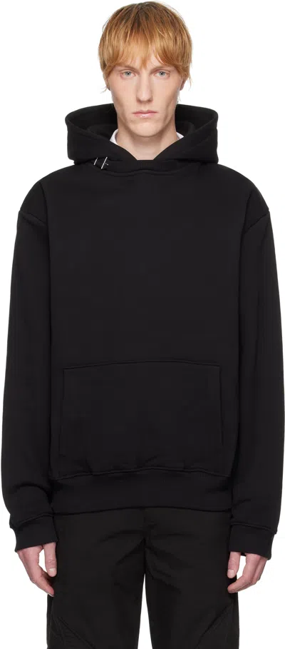 Heliot Emil Black Pietra Hoodie