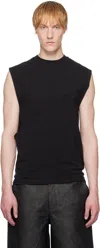 Heliot Emil Cut-out Seam Detail Vest In Black