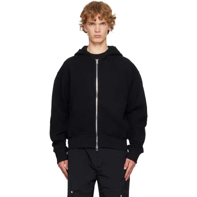 Heliot Emil Black Risset Hoodie