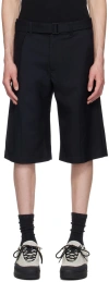 Heliot Emil Black Robur Shorts In Black