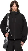 Heliot Emil Black Softshell Jacket In Black
