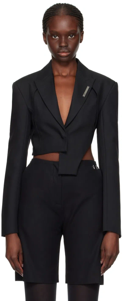 Heliot Emil Black Tailored Blazer