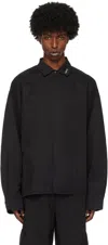 Heliot Emil Black Vital Ls Shirt In Black