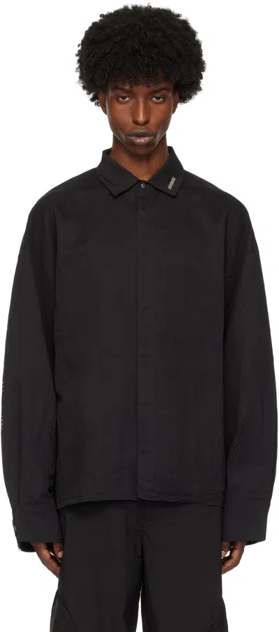 Heliot Emil Black Vital Ls Shirt