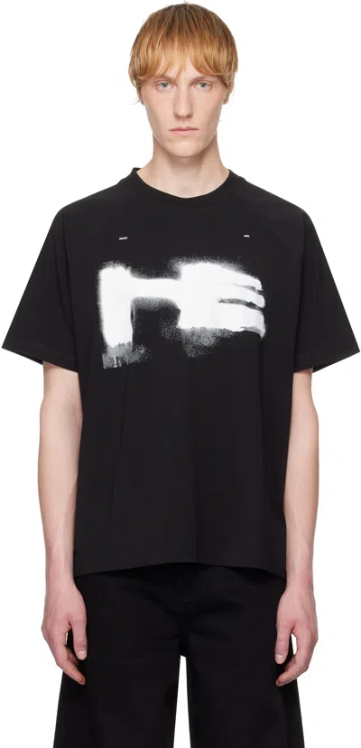 Heliot Emil Black Xylem T-shirt