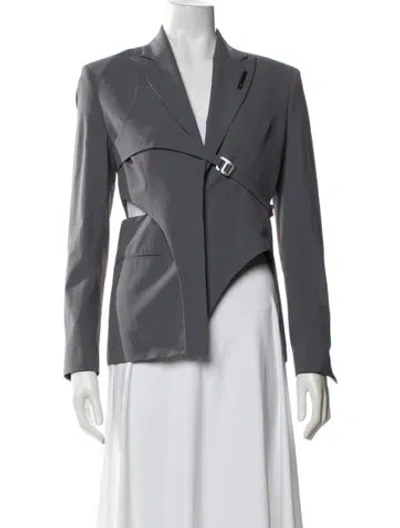 Pre-owned Heliot Emil Blazer In Gray