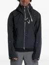 Heliot Emil Buckle-detail Jacket In Black