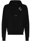 Heliot Emil Drawstring Cotton Hoodie