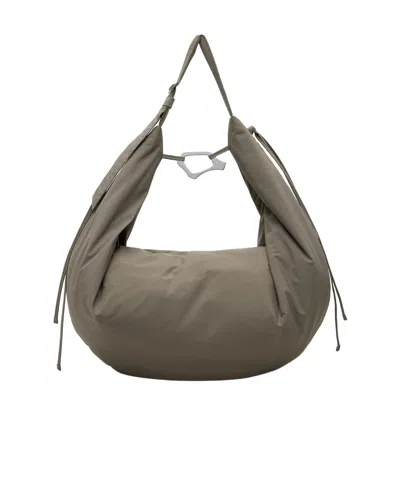 Heliot Emil Cauda Adjustable Shoulder Bag In Gray