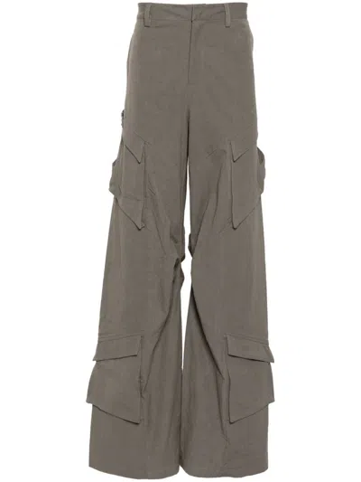 Heliot Emil Khaki Cellulae Cargo Pants In Green