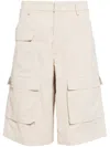 Heliot Emil Cellulae Cargo Shorts In Neutrals