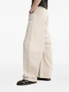 Heliot Emil Beige Loam Denim Jeans In Neutral