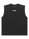 Heliot Emil Crew-neck Sleeveless Tank Top In Black