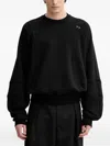 Heliot Emil Crew-neck Sweater In Black