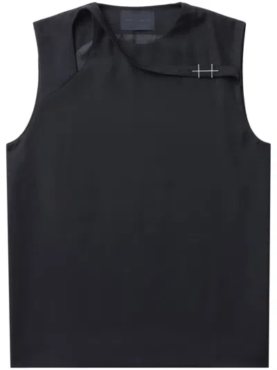 Heliot Emil Cut-out Top In Black