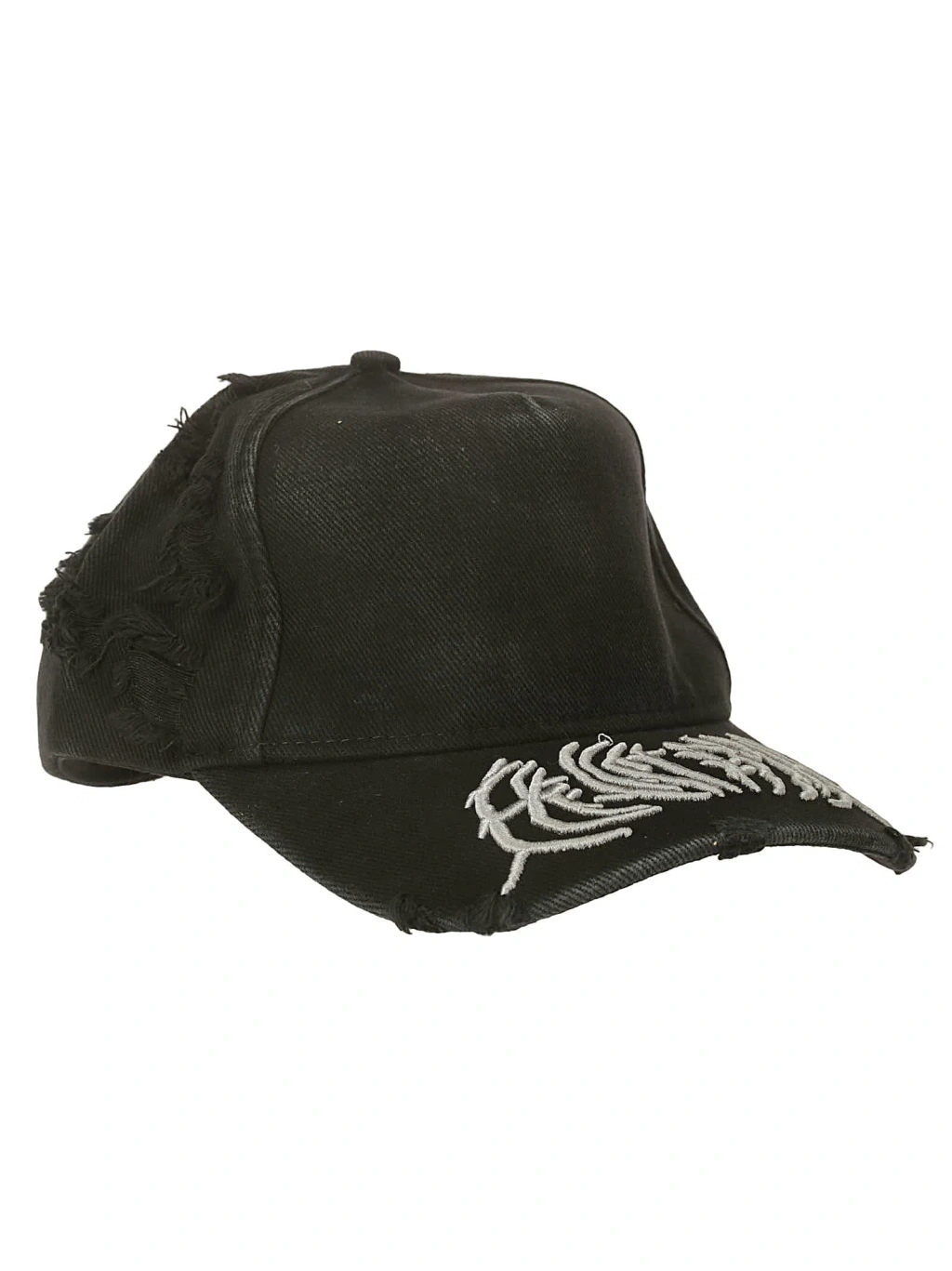 Black Distorted Cap by HELIOT EMIL on Sale
