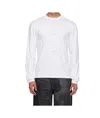 Heliot Emil White Effulgence Long Sleeve T-shirt In Red