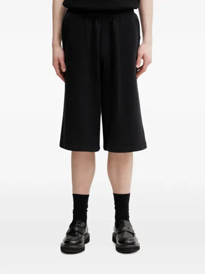 Heliot Emil Elasticated-waistband Shorts In Black