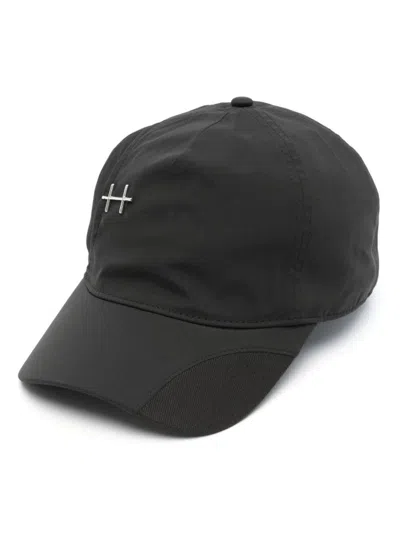 Heliot Emil Black Envelop Cap