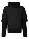 Heliot Emil Envelop Hoodie In Black
