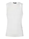 Heliot Emil Eudaimonia Tank Top With Double Shoulder Straps In White
