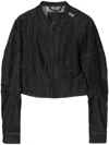 Heliot Emil Exsiccate Denim Jacket In Black