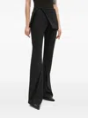 Heliot Emil Flap-panel Trousers In Black