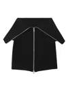 Heliot Emil Folded-edge Mini Skirt In 黑色