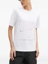 Heliot Emil Graphic-print Short-sleeve T-shirt In White